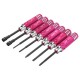 7PCS Stainless Steel Hex Screwdriver Kit Repairing Hand Tool