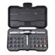 RS1 24 in 1 Multi-purpose Ratchet Wrench Screwdriver S2 Magnetic Bits Tools Set DIY Household Repair Tool From RS1 24 in 1 Multi-purpose Ratchet Wrench Screwdriver S2 Magnetic Bits Tools Set DIY Household Repair Tool From