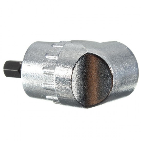 Adjustable 105 degrees 1/4 inch Hex bit Angle Driver Screwdriver tools