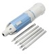 8 in 1 Magic Multifunctional Screwdriver Sets Portable Pocket Screwdriver with LED Torch Flashlight