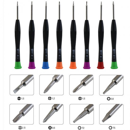 8801A 8 in 1 Multifunctional Magnetic Combination Screwdriver Set Straight Cross-Screwdrivers 8801A 8 in 1 Multifunctional Magnetic Combination Screwdriver Set Straight Cross-Screwdrivers