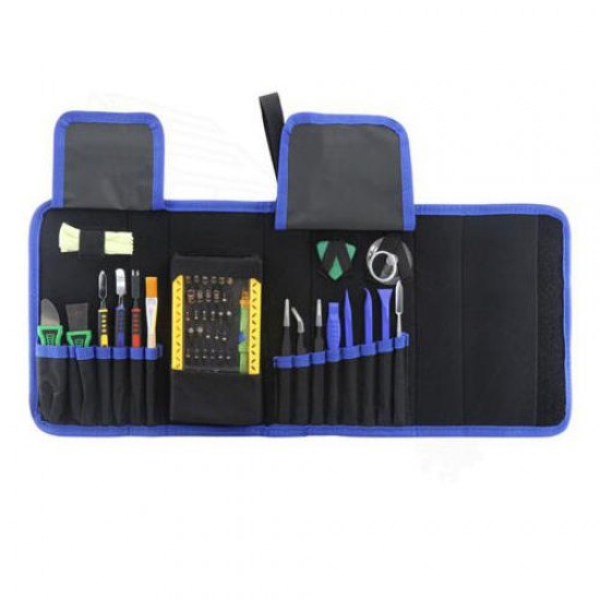 BST-119 64 in 1 Magnetic Precision Screwdriver Set Disassemble Repair Laptop Mobile Phone Tool Set with Tweezers Spudger Prying tool