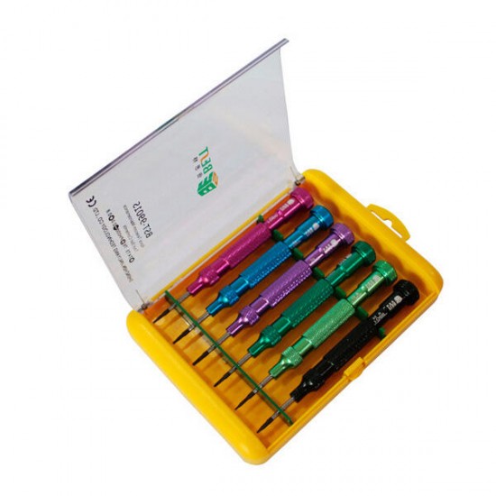 BST-9901S 6 Pcs/Set Screwdrivers For Electronics Repair Phone Tools BST-9901S 6 Pcs/Set Screwdrivers For Electronics Repair Phone Tools