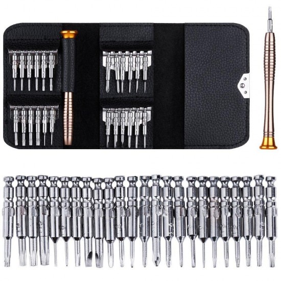 25 in 1 Multi-purpose Precision Screwdriver Wallet Set Repairtools