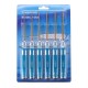 6pcs 0.9/1.3/1.5/2/2.5/3mm Allen Driver HSS Titanium Coated Screwdrivers Repair Tool Kit