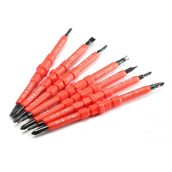 7pcs Electronic Insulated Hand Screwdriver Tools Accessory Set