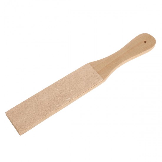 Dual Sided Leather Blade Strop for Razors Sharpener & Polishing Compounds