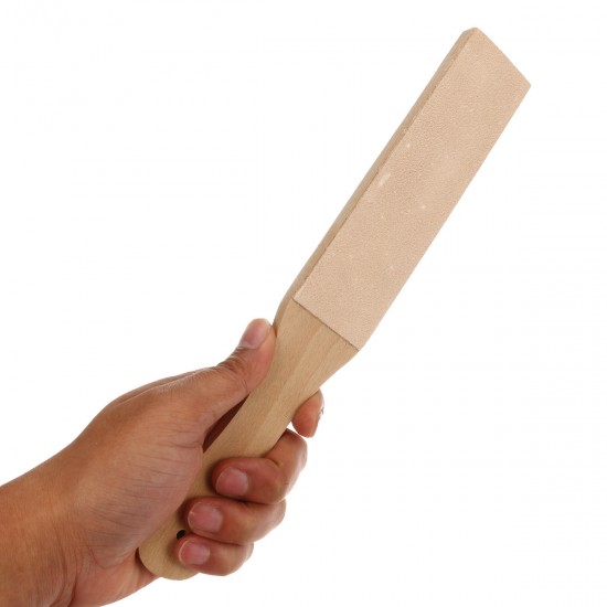 Dual Sided Leather Blade Strop for Razors Sharpener & Polishing Compounds Dual Sided Leather Blade Strop for Razors Sharpener & Polishing Compounds