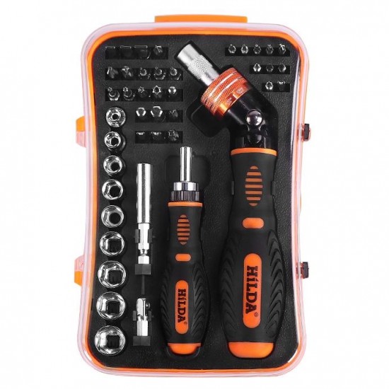 43 In 1 Precision Ratcheting Screwdriver Set Magnetic Screwdrivers Set Electronics Repair Tool DIY Driver Kit