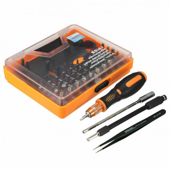 53 in 1 Multi-Bit Precision Torx Screwdriver Tweezer Phone Repair Tool 53 in 1 Multi-Bit Precision Torx Screwdriver Tweezer Phone Repair Tool