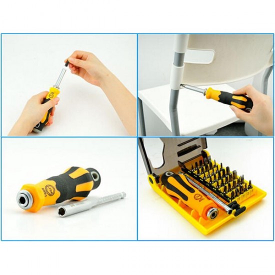 JM-6091 37 in 1 Multifunctional Screwdriver Tool Set Household Hand Mobile Phone Maintenance Kits