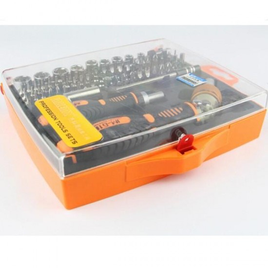 JM-6108 79 in 1 Screwdriver Ratchet Hand-tools Suite Furniture Computer Electrical maintenance Tools