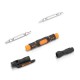 JM-8155 3 in 1 Portable Magnetic Double-head Bits Screwdriver Pen Slotted Phillips DIY Repair Tool JM-8155 3 in 1 Portable Magnetic Double-head Bits Screwdriver Pen Slotted Phillips DIY Repair Tool