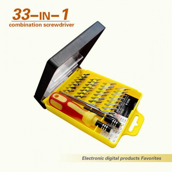 JK 6032-B 33 in 1 Magnetic Precision Screwdriver Kit Repairtools Set JK 6032-B 33 in 1 Magnetic Precision Screwdriver Kit Repairtools Set