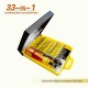 JK 6032-B 33 in 1 Magnetic Precision Screwdriver Kit Repairtools Set JK 6032-B 33 in 1 Magnetic Precision Screwdriver Kit Repairtools Set