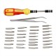 JK 6032-B 33 in 1 Magnetic Precision Screwdriver Kit Repairtools Set JK 6032-B 33 in 1 Magnetic Precision Screwdriver Kit Repairtools Set