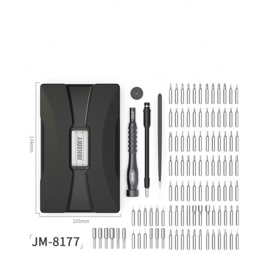 106Pcs Multi-function Magnetic Precision Screwdriver Set W/93 Bits Socket Hex Torx For Phone Tablet Eletronics Repair Tool 106Pcs Multi-function Magnetic Precision Screwdriver Set W/93 Bits Socket Hex Torx For Phone Tablet Eletronics Repair Tool