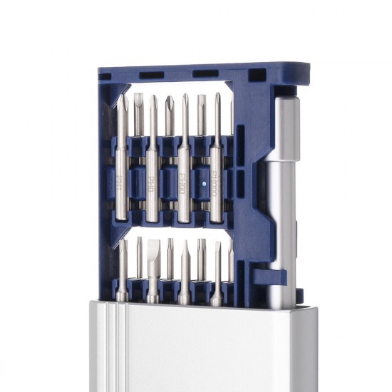 25 in 1 Multi-purpose Precision Screwdriver Set Aluminium S2 Steel Repair Tools 25 in 1 Multi-purpose Precision Screwdriver Set Aluminium S2 Steel Repair Tools