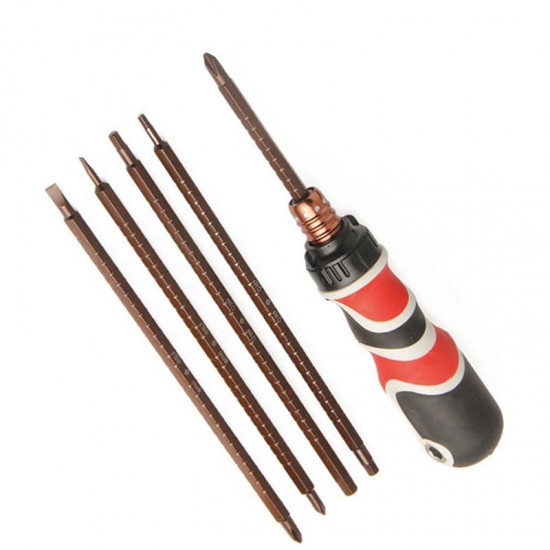 PG0635 6Pcs Screwdriver Set S2 Alloy Phillips/Hex Flex Ratchet Screwdriver Adjustable Telescopic Multifunctional Hand Tools PG0635 6Pcs Screwdriver Set S2 Alloy Phillips/Hex Flex Ratchet Screwdriver Adjustable Telescopic Multifunctional Hand Tools