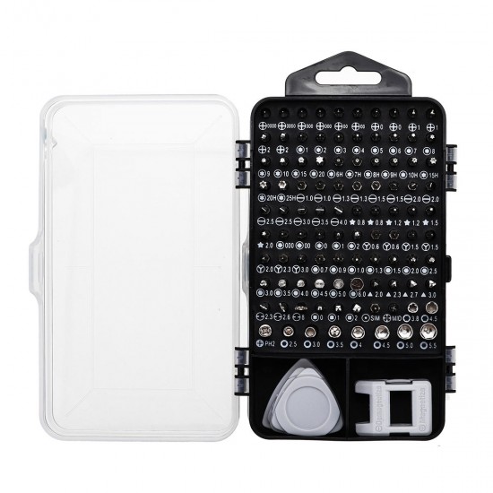 Precision Screwdriver Kit 116 in 1 with Bits Screwdrivers Magnetic Driver Kit for Mobile Phone Repair Tool Precision Screwdriver Kit 116 in 1 with Bits Screwdrivers Magnetic Driver Kit for Mobile Phone Repair Tool