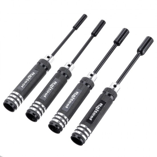 4pcs 4.0/5.5/7.0/8.0mm Hex Screwdriver Tools NUT Key Socket Screwdriver Allen Screw Driver Set