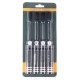 4pcs 4.0/5.5/7.0/8.0mm Hex Screwdriver Tools NUT Key Socket Screwdriver Allen Screw Driver Set