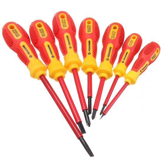 Electricians Screwdriver Set Tool Metric Electrical Fully Insulated Screw Driver Tool 1000V