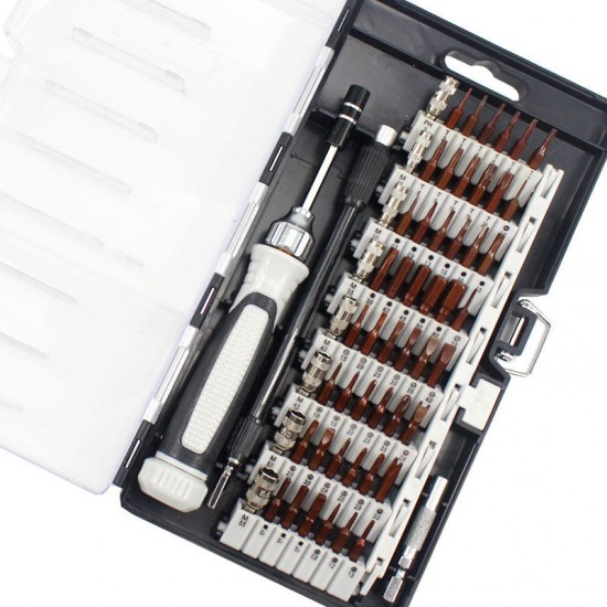 Upgraded Version 6100B Precision Screwdriver Set 56 Mini Multi Bits Cell Phone Professional Electronics Repair Tool Kit Upgraded Version 6100B Precision Screwdriver Set 56 Mini Multi Bits Cell Phone Professional Electronics Repair Tool Kit