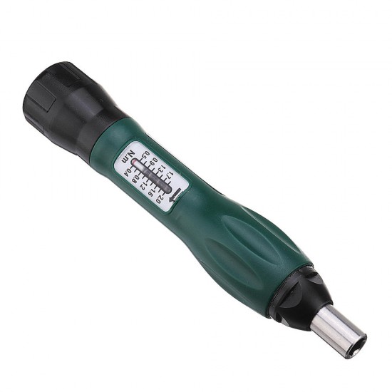 WTD6-02 Precision Torque Screwdriver Adjustable 0.4-2NM 1/4inch Hex Hole Screwdriver Set