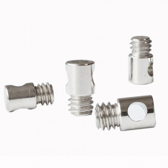 3pcs 1/4 Inch 6.35mm Thread Selfie Stick Tripod Screw Connecting Screws for Camera 3pcs 1/4 Inch 6.35mm Thread Selfie Stick Tripod Screw Connecting Screws for Camera