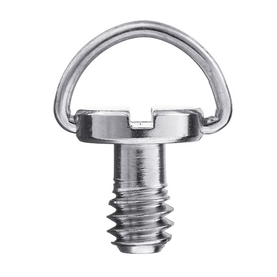 3pcs LS001 1/4 Inch Stainless Steel C-ring Screw for Camera