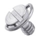 3pcs LS001 1/4 Inch Stainless Steel C-ring Screw for Camera