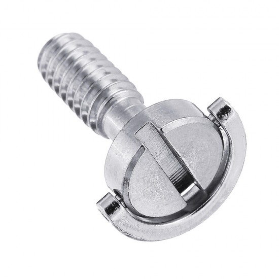 3pcs LS004 1/4 Inch Stainless Steel C-ring Screw for Camera