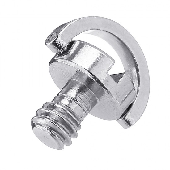 3pcs LS018 1/4 Inch Stainless Steel C-ring Screw for Camera 3pcs LS018 1/4 Inch Stainless Steel C-ring Screw for Camera