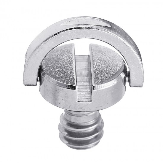 3pcs LS018 1/4 Inch Stainless Steel C-ring Screw for Camera 3pcs LS018 1/4 Inch Stainless Steel C-ring Screw for Camera