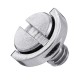 3pcs LS018 1/4 Inch Stainless Steel C-ring Screw for Camera 3pcs LS018 1/4 Inch Stainless Steel C-ring Screw for Camera