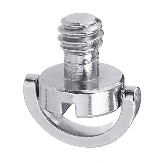 3pcs LS018 1/4 Inch Stainless Steel C-ring Screw for Camera 3pcs LS018 1/4 Inch Stainless Steel C-ring Screw for Camera