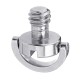 3pcs LS018 1/4 Inch Stainless Steel C-ring Screw for Camera 3pcs LS018 1/4 Inch Stainless Steel C-ring Screw for Camera