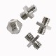 1/4 to 1/4 3/8 Metal Screw Adapter For DSLR SLR Camera Tripod and Monopod Ball head