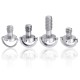 4 Type 1/4 Inch Stainless Steel C-ring Screw for Camera