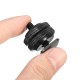 Dual Nuts Metal Tripod Mount Screw to Flash Camera Light Stand Hot Shoe Adapter