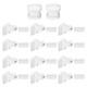 12pcs Lock+2 Key Magnetic Child Lock Baby Safety Baby Protection Cabinet Door Lock Kids Drawer Locker Security Invisible Locks 12pcs Lock+2 Key Magnetic Child Lock Baby Safety Baby Protection Cabinet Door Lock Kids Drawer Locker Security Invisible Locks