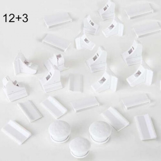 12pcs Lock+3 Key Magnetic Child Lock Baby Safety Baby Protection Cabinet Door Lock Kids Drawer Locker Security Invisible Locks