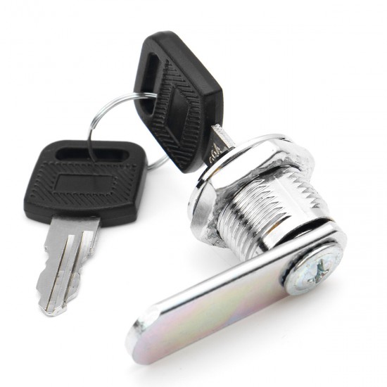 16/20/25mm Universal Cam Lock for Door Cabinet Mailbox Drawer Cupboard with2 Keys 16/20/25mm Universal Cam Lock for Door Cabinet Mailbox Drawer Cupboard with2 Keys