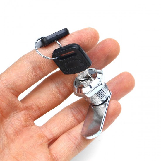 16/20/25mm Universal Cam Lock for Door Cabinet Mailbox Drawer Cupboard with2 Keys 16/20/25mm Universal Cam Lock for Door Cabinet Mailbox Drawer Cupboard with2 Keys