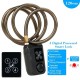 4 Digital Password 120cm Black Wire Rope Smart Lock Anti Theft Alarm Keyless Lock 4 Digital Password 120cm Black Wire Rope Smart Lock Anti Theft Alarm Keyless Lock