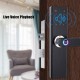 4 in 1 Smart Door Lock Keyless Security Fingerprint & Password Door Lock