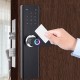 4 in 1 Smart Door Lock Keyless Security Fingerprint & Password Door Lock