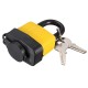 4pcs 40mm Keyed Alike Waterproof Gate Door Padlock with 8 Same Key