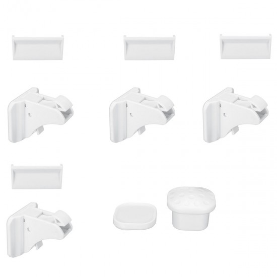 4pcs Lock+1 Key Magnetic Child Lock Baby Safety Baby Protection Cabinet Door Lock Kids Drawer Locker Security Invisible Locks 4pcs Lock+1 Key Magnetic Child Lock Baby Safety Baby Protection Cabinet Door Lock Kids Drawer Locker Security Invisible Locks